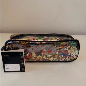 Sephora Lets Disco Confetti Makeup Travel Bag